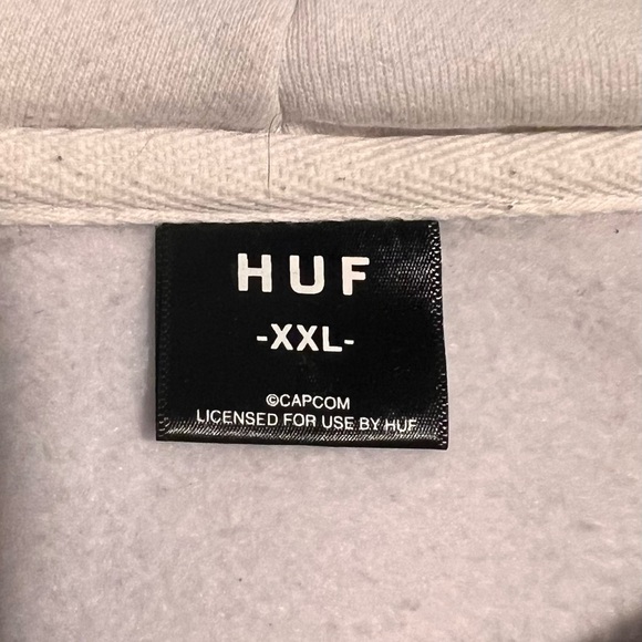 HUF White Hoodie - Picture 6 of 6